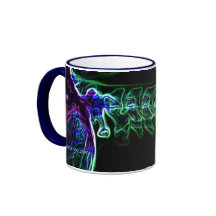 Multi-color C-spine X-ray (no text) mug