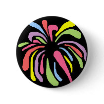 Multi color fireworks button by marcya7 Multi color fireworks button