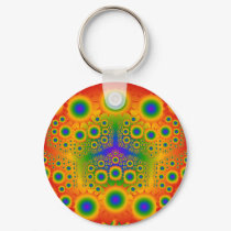 Multi-Color Fractal: Vector Art: keychains by spiritswitchboard Multi-Color Fractal: Vector Art: keychains