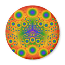 Multi-Color Fractal: Vector Art: magnets by spiritswitchboard Multi-Color Fractal: Vector Art: magnets
