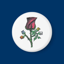 Multi - Color Roses magnets by randymedlin Multi - Color Roses magnets