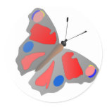 Multi-colored Butterfly Sticker