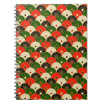 Multi Colored Chinese Fans Note Books