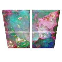 Multi Colored Gemstone Gallery Wrap Canvas