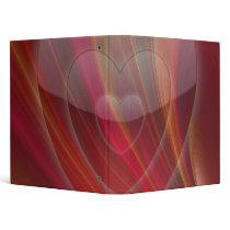 Multi-Colored Heart Binder