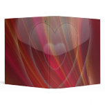 Multi-Colored Heart Binder
