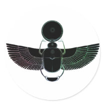 Multi-colored Scarab stickers