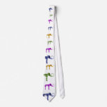 Multi Coloured Mammoth Skeletons ties