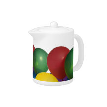 Multi Coloured Party Balloons