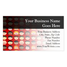 Multi-Cultural Children Business Cards