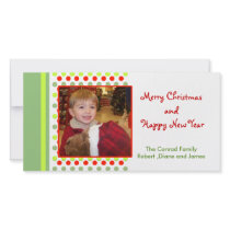 multi dots photo cards