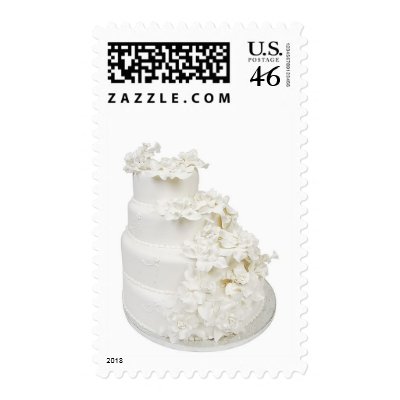 Multi Layer Wedding Cake Postage Stamp