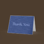 Multi-Lingual Thank You Card cards