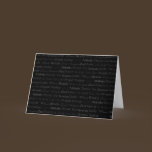 Multi-Lingual Thank You Card cards