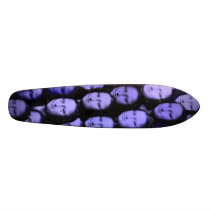 Multi-Mona in Blue - 70s Style skateboards by artberry Multi-Mona in Blue - 70s Style skateboards