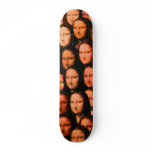 Multi-Mona in Orange - 70s Style Skateboard