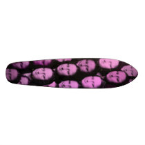 Multi-Mona in Pink - 70s style skateboards by artberry Multi-Mona in Pink - 70s style skateboards
