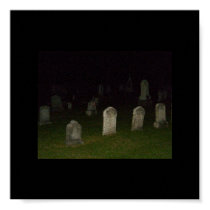 Multi-Old Graveyard Stones Poster posters