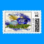 Multi-Ornaments Christmas Stamps stamps