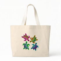 Multi Painted Turtles Bags
