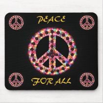 multi peace for all mousepad by wreathmanbob multi peace for all mousepad