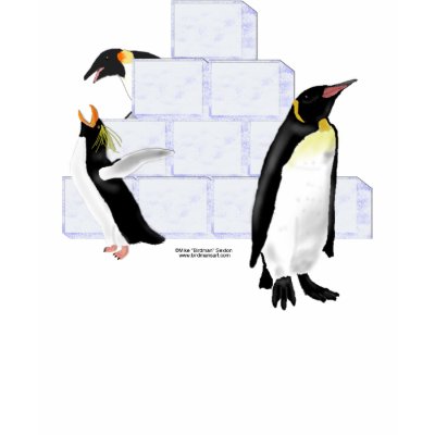 Multi Penguin Ladies Tank  Top Tank Top by Birdman77