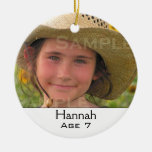 Multi-Photo Family Christmas Ornament
