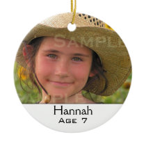 Multi-Photo Family Christmas Ornament ornaments