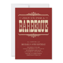Multi-Purpose Barbeque Party Invitations