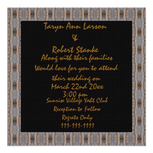 MULTI PURPOSE Country Horse  Invitation