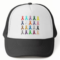 Multi-Ribbon Mesh Hats