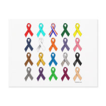 Multi-Ribbon Post Card