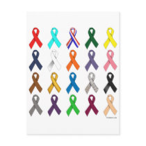 Multi-Ribbon Postcards