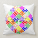 Multi stitch pillow pillows