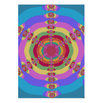 Multi Sun Fractal Business Card