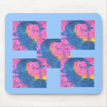 Multi-Tie Dye Mousepad