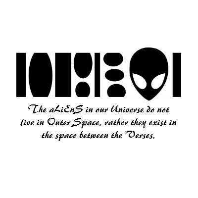 Multi-Verse aLiEnS T-Shirt by BitsOfWhimsy