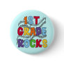 Multicolor 1st Grade Rocks Tshirts and Gifts Pin