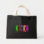 Multicolor Baseball Emblem Bags