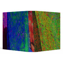 Multicolor Batik Fabric 1.5 Inch Binder