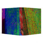 Multicolor Batik Fabric 1.5 Inch Binder