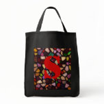 Multicolor Black Mosaic bags