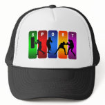 Multicolor Boxing Emblem Hats