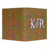Multicolor Confetti binders