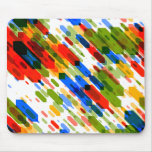 Multicolor darts on white