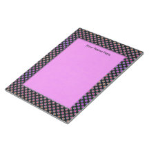 Multicolor Dots Chrome Scratch Pad