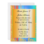 Multicolor Easy Wedding Invitation
