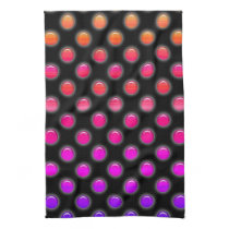 Multicolor Glowing Dots Hand Towel