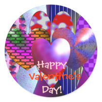 Multicolor Hearts stickers by ggbythebay Multicolor Hearts stickers