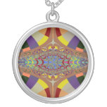 Multicolor Ladder Fractal Custom Necklace